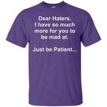 Load image into Gallery viewer, Haters Dark Cotton T-Shirt
