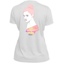 Load image into Gallery viewer, Cancer Girl Power Ladies' Wicking T-Shirt