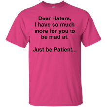 Load image into Gallery viewer, Haters Colored Text Ultra Cotton T-Shirt