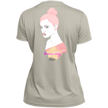 Load image into Gallery viewer, Cancer Girl Power Ladies' Wicking T-Shirt