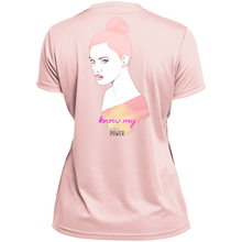 Load image into Gallery viewer, Cancer Girl Power Ladies' Wicking T-Shirt