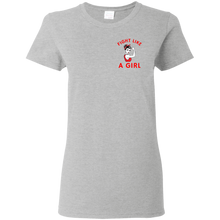 Load image into Gallery viewer, Cancer Girl Power Ladies' 5.3 oz. T-Shirt