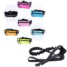 Load image into Gallery viewer, Hands-Free Running Dog Leash Nylon Pet Products Dogs Harness Collar Jogging Lead Adjustable Waist Leashes Traction Belt Rope