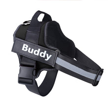 Load image into Gallery viewer, Dog Harness No Pull Reflective Breathable Pet Harness With Name For Dogs Custom Patch Adjustable Outdoor Walking Dog Supplies