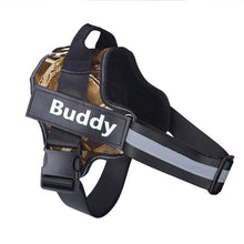 Load image into Gallery viewer, Dog Harness No Pull Reflective Breathable Pet Harness With Name For Dogs Custom Patch Adjustable Outdoor Walking Dog Supplies