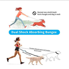 Load image into Gallery viewer, Hands-Free Running Dog Leash Nylon Pet Products Dogs Harness Collar Jogging Lead Adjustable Waist Leashes Traction Belt Rope