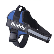 Load image into Gallery viewer, Dog Harness No Pull Reflective Breathable Pet Harness With Name For Dogs Custom Patch Adjustable Outdoor Walking Dog Supplies