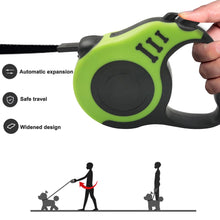 Load image into Gallery viewer, Dog Leash 3m 5m Durable Leash Automatic Retractable Nylon Cat Lead Extension Puppy Walking Running Lead Roulette For Dogs