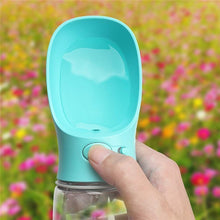 Load image into Gallery viewer, 350/550ML Portable Pet Dog Water Bottle For Small Large Dogs Travel Puppy Cat Drinking Bowl Bulldog Water Dispenser Feeder