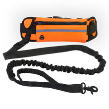 Load image into Gallery viewer, Hands-Free Running Dog Leash Nylon Pet Products Dogs Harness Collar Jogging Lead Adjustable Waist Leashes Traction Belt Rope