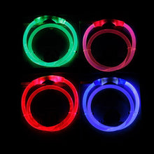 Load image into Gallery viewer, New LED Dog Collar TPU USB Rechargeable Lighting Collar Glowing Luminous Night Safety Flashing Glow Collar Leads для собак