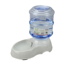 Load image into Gallery viewer, 3.75L Dog Cat Large Automatic Feeder Drinker Food Water Dispenser Pet Bowl Dish Automatic Drinkers Pet Feeder Waterer Food Bowl