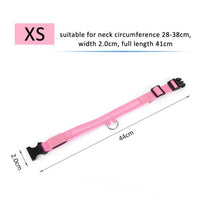 Load image into Gallery viewer, LED Pet Dog Cat Collar Luminous Safety Glow Necklace Flashing Lighting Up Collars For Puppy Cat Pet Supplies Cat Collars