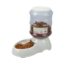 Load image into Gallery viewer, 3.75L Dog Cat Large Automatic Feeder Drinker Food Water Dispenser Pet Bowl Dish Automatic Drinkers Pet Feeder Waterer Food Bowl