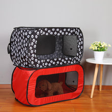 Load image into Gallery viewer, Portable Folding Rectangular Pet Tent Dog Cage Playpen Fence Puppy Kennel Cat Pet Play Tents Tunnel Breathable Dog House