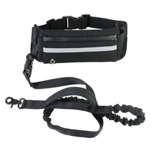 Load image into Gallery viewer, Hands-Free Running Dog Leash Nylon Pet Products Dogs Harness Collar Jogging Lead Adjustable Waist Leashes Traction Belt Rope