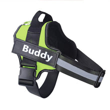 Load image into Gallery viewer, Dog Harness No Pull Reflective Breathable Pet Harness With Name For Dogs Custom Patch Adjustable Outdoor Walking Dog Supplies