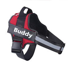 Load image into Gallery viewer, Dog Harness No Pull Reflective Breathable Pet Harness With Name For Dogs Custom Patch Adjustable Outdoor Walking Dog Supplies