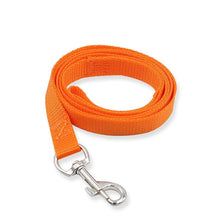 Load image into Gallery viewer, 120cm*1.5cm Nylon Dog Leash for Small Medium Large Dog Outdoor Running Walking Training Safe Pet Dog Band Collar Harness Leash
