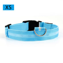 Load image into Gallery viewer, LED Glowing Dog Collar Luminous Collar Adjustable Dog Night Light Collar Pet Safety Collar For Small Dogs Cat Dog Accessories