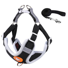 Load image into Gallery viewer, Pet Dog harness No Pull Breathable Reflective Dog harness and Leash Set Adjustable Harness Dog For kitten Puppy Pet accessories