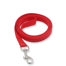 Load image into Gallery viewer, 120cm*1.5cm Nylon Dog Leash for Small Medium Large Dog Outdoor Running Walking Training Safe Pet Dog Band Collar Harness Leash