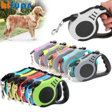 Load image into Gallery viewer, Dog Leash 3m 5m Durable Leash Automatic Retractable Nylon Cat Lead Extension Puppy Walking Running Lead Roulette For Dogs