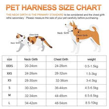 Load image into Gallery viewer, Pet Dog harness and leash set Reflective Breathable Harness Dog Adjustable Comfort Puppy harness outdoors travel Pet Supplies