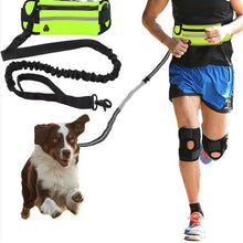 Load image into Gallery viewer, Hands-Free Running Dog Leash Nylon Pet Products Dogs Harness Collar Jogging Lead Adjustable Waist Leashes Traction Belt Rope