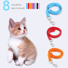 Load image into Gallery viewer, 120cm*1.5cm Nylon Dog Leash for Small Medium Large Dog Outdoor Running Walking Training Safe Pet Dog Band Collar Harness Leash