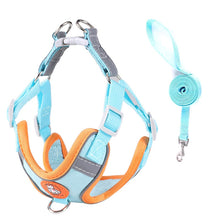 Load image into Gallery viewer, Pet Dog harness No Pull Breathable Reflective Dog harness and Leash Set Adjustable Harness Dog For kitten Puppy Pet accessories