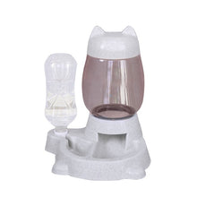 Load image into Gallery viewer, 3.75L Dog Cat Large Automatic Feeder Drinker Food Water Dispenser Pet Bowl Dish Automatic Drinkers Pet Feeder Waterer Food Bowl