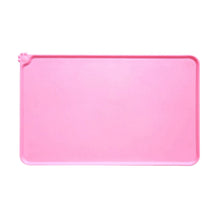 Load image into Gallery viewer, Waterproof Pet Feeding Mat for Dog Cat Silicone Pet Food Pad Pet Bowl Drinking Mat Dog Placemat Easy Washing Pet Bowl Cushion