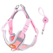 Load image into Gallery viewer, Pet Dog harness No Pull Breathable Reflective Dog harness and Leash Set Adjustable Harness Dog For kitten Puppy Pet accessories