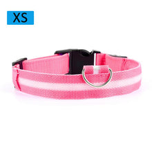 Load image into Gallery viewer, LED Glowing Dog Collar Luminous Collar Adjustable Dog Night Light Collar Pet Safety Collar For Small Dogs Cat Dog Accessories