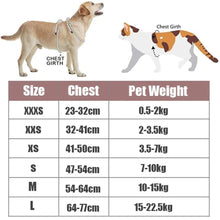 Load image into Gallery viewer, Pet Dog harness No Pull Breathable Reflective Dog harness and Leash Set Adjustable Harness Dog For kitten Puppy Pet accessories