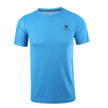 Load image into Gallery viewer, FANNAI T shirt men Sport Tops Tees Quick Dry Running Shirts men basketball Gym T-shirt Men's Custom sports short sleeve Dry Fit
