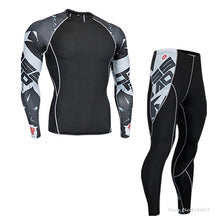 Load image into Gallery viewer, 2018 NEW Mens Compression Set Tights