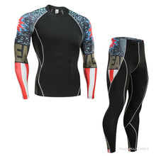 Load image into Gallery viewer, 2018 NEW Mens Compression Set Tights